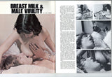 Breast Feeders 1977 Angel Cash 56pgs American Art Enterprises Lactation Milk Pregnant Vintage Magazine M25137