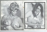 Uschi Digard & Candy Sample's Breast Orgy 1972 Rare Marquis Publ. 52pg Vintage Big Boobs Magazine M25149