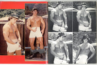 Hot Shots In Their Underwear 1980 Ten Solo Beefcake Men in Undergear 48pg Vintage Gay Magazine M25154