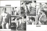 Coming Clean 1979 TJ Morgan, Gerry Hart 48pgs Man's Image Vintage Gay Sex Magazine M25155