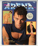 Men Of Arena #15 Tom Rucker, Trevor Taylor 1990 Solo Large Penis Nude Men Pinups 32pg Vintage Gay Magazine M25162