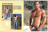 Crew 1990 Chad Arias, Frank Strong 32pg Arena Men Pinups Vintage Gay Magazine M25164