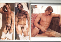 Chris 1982 Stunning Solo Athletic Male w/Long Hair 48pg MFM Publ. Vintage Gay Magazine M25172