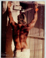 Chris 1982 Stunning Solo Athletic Male w/Long Hair 48pg MFM Publ. Vintage Gay Magazine M25172