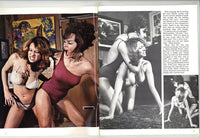 Wrestling Movie Review V1#1 Vintage Girl Fighting Magazine 1979 Female Catfighting 48pg Women Fighters, Serena Tao Prod M25182