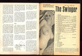 The Swinger 1972 G&S Publications 84pgs Solo Women Sexy Pulp Vintage Magazine M25227