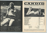 Candid 1974 Solo Salacious Female Pinups 84pg Challenge Publication Magazine M25232