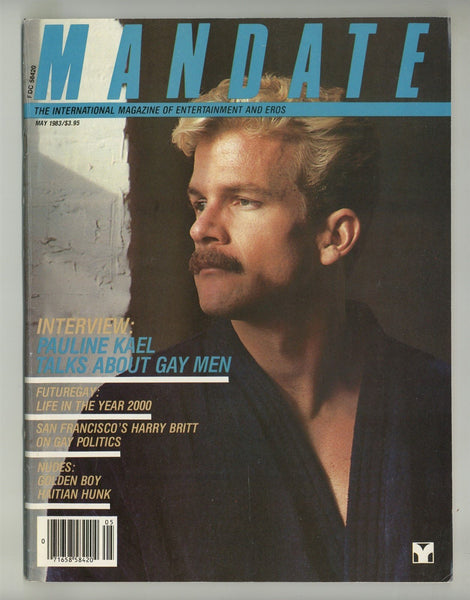 Mandate 1983 Nova, Phil Flasche 98pgs Vintage Gay Pinup Magazine M25280