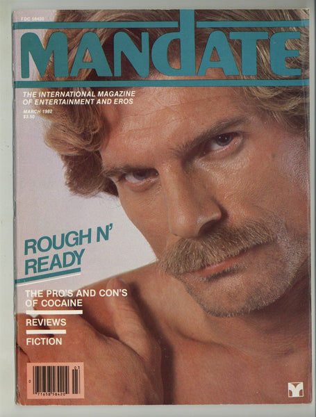 Mandate 1982 Ed Dinakos, Colt Studios 82pg Zak Drummer Gay Pinup Magazine M25285