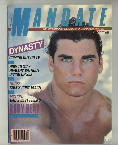 Mandate 1983 Colt Studios Cory Elliot 98pg Dick Fisk, Falcon Gay Magazine M25286