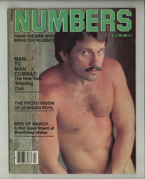 Numbers 1982 Gerhard Pohl, Surge, Graven Image 96pgs Gay Pinups Magazine M25306