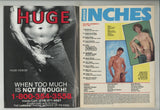 Inches 1987 Davis Gaitano, Carl James, Gene Ladont 100pgs Eagle, Falcon Studios Gay Magazine M25312