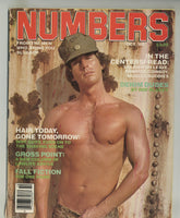 Numbers 1980 Roy Blakey 96pgs John Preston Alton Cook Military Vintage Gay Magazine M25313