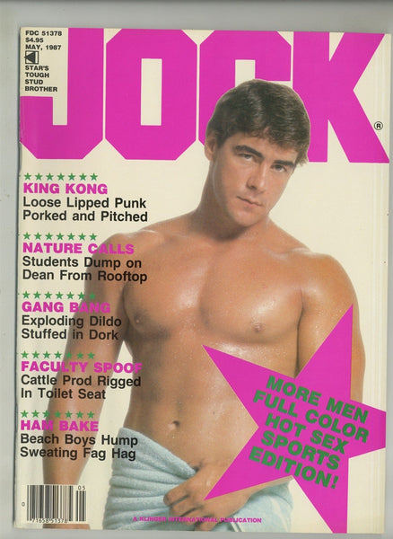 Jock 1987 Jeff Vickers Cole Taylor Rick Turner 84pgs Gay Magazine M25316