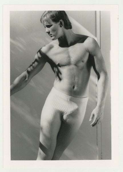 Todd Nugent 1989 Colt Studios 5x7 Jim French Tanned Handsome Beefcake Gay Nude Photo J10942