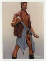 Ken Marcus/Nick McCoy 1997 Colt 5x7 Tan Smiling Beefcake Gay Nude Photo J10946