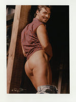 Ken Marcus/Nick McCoy 1997 Colt 5x7 Handsome Bubble Butt Gay Nude Photo J10947