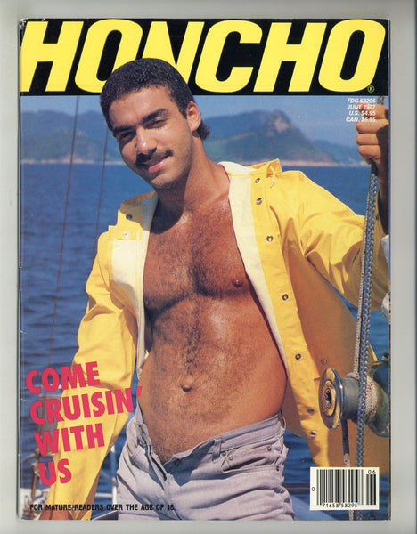 Honcho 1987 Cityboy, Kristen Bjorn 98pgs Leather Beefcake Hunks Vintage Gay Magazine M25043