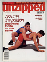 Unzipped 2000 Vince Bandero, Brent Barnes 50pgs Wrestling Gay Pinups Magazine M25351