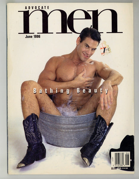 Advocate Men 1996 Darrin Wahlstrom Kyle Rettinger 90pgs Gay Magazine M25375