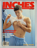 Inches 1988 Keith Ardent, Ray Zane, Doug Niles 100pgs Gay Pinup Magazine M25391