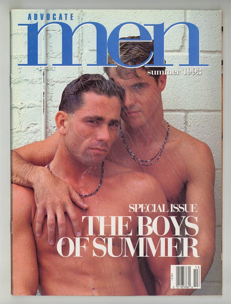 Advocate Men 1993 Brock Maxon Phil Bradley Adam Hart 66pgs Gay Magazine M24889