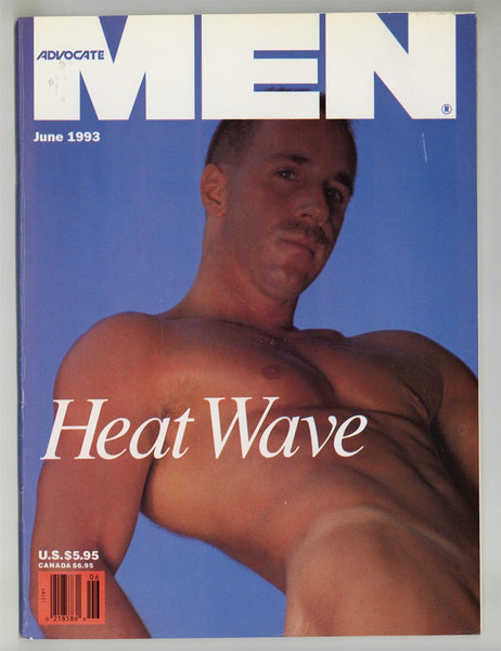 Advocate Men 1993 Dick Hewston York Powers William Dow 66pgs Gay Magazine M24890