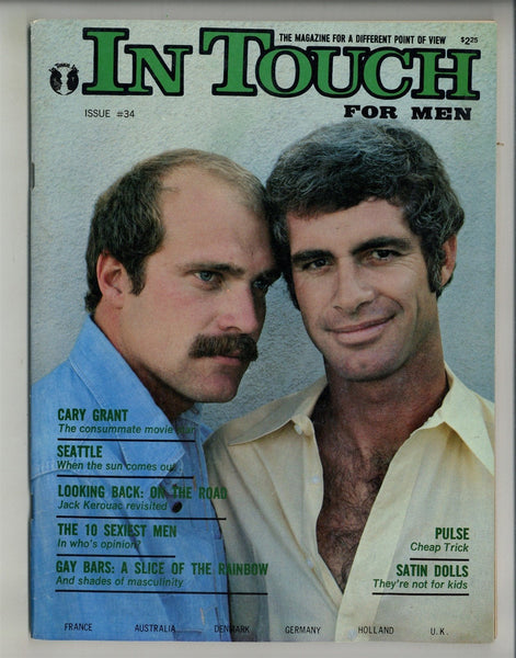 In Touch 1978 Raul Castillo Hal Paul 98pgs Vintage Beefcake Gay Magazi