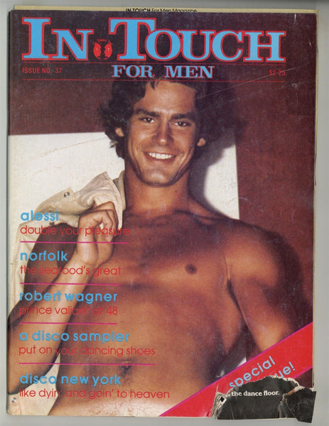 In Touch 1978 Ted Dukane Pete Holllister 100pgs Gay Physique Magazine M24897