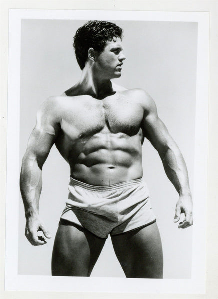 Troy Yeager Buff Beefcake 1986 Colt Studios 5x7 Muscular Jim French Gay Nude Photo J10975
