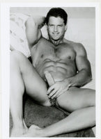 Troy Yeager Playful Flirty Hunk 1986 Colt Studios 5x7 Jim French Gay Nude Photo J10981