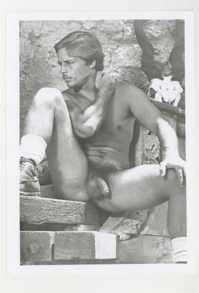 Shawn Wilson/Ed Bernard 1980 Beefcake Colt Studios 5x7 Handsome Gay Nude Photo J11009