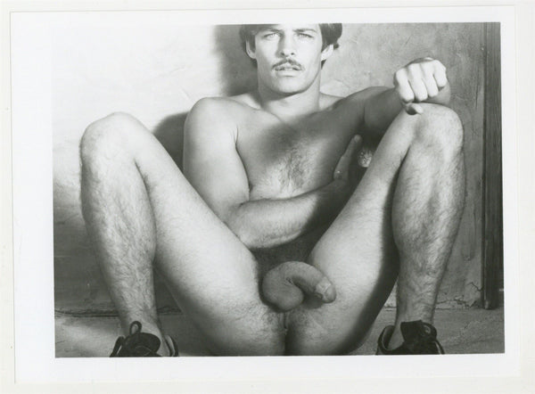 Shawn Wilson/Ed Bernard 1980 Hairy Beefcake Colt Studios 5x7 Jim French Gay Nude Photo J11011