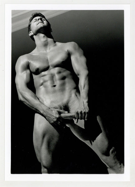 Beau Wheeler Spectacular Build 1997 Colt Studios 5x7 Jim French Gay Nude Physique Photo J11019