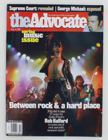 The Advocate 1998 Rob Halford Comes Out Judas Priest Heavy Metal God Gay