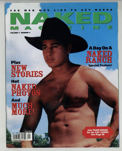 Naked 1997 Robert Steele Buff Cowboys 52pgs Beefcakes Gay Physique Magazine M26030