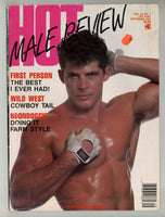 Hot Male Review 1987 Carson Taylor, Greg Conrad, Eagle Studio 100pgs Gay Magazine M26037