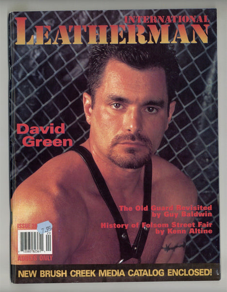 International Leatherman 1998 David Green, Clark Webster 82pg Gay Leather Culture Magazine M26042