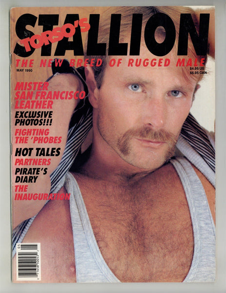 Stallion 1990 Terry Studio, Kristen Bjorn Bisonnes 84pgs Gay Magazine M26051