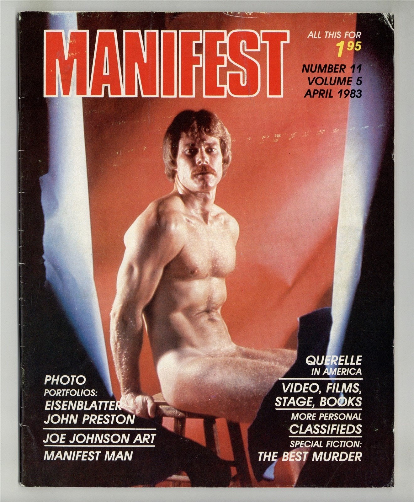 Manifest 1983 Greg Landis, John Preston, Joe Johnson 68pgs Leathermen –  oxxbridgegalleries