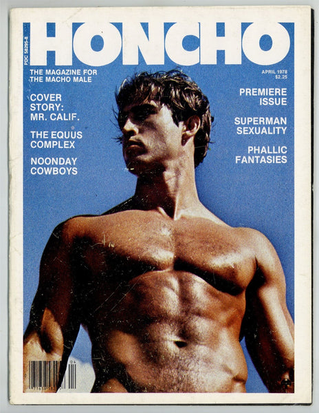 Honcho 1978 Premier Issue Colt, Roy Dean, Will Seagers, John Colby 66pgs Gay Pinup Magazine M26059