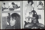 Dusk & Dawn 1974 Interracial Black & White Hippie Couples 72pgs Eros Goldstripe Magazine Delta PublishingM26065