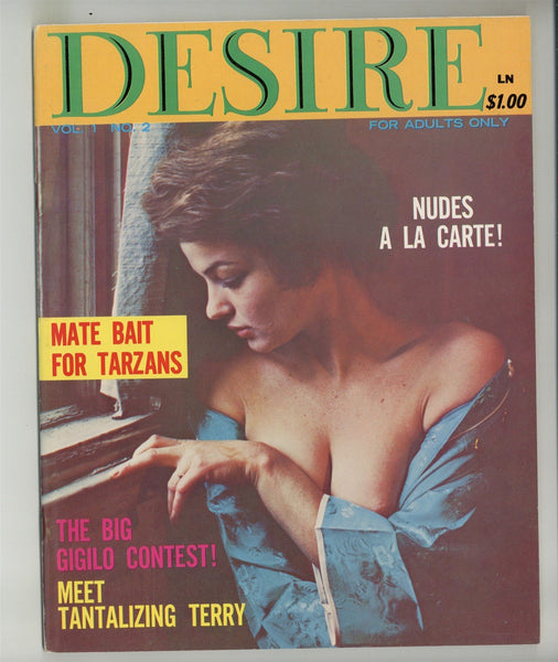 Desire Magazine 1962 Anne Walker, June Palmer, Pat Winters 62pg Patra Publications M26073