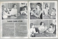 Three Card Stud 1978 Poker Card Game Sexual Pictorial 48pgs Hard Sex Magazine M26076