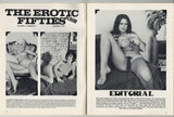 The Erotic Fifties Album 1977 Faith Rankin 52pg Tasteful Solo Women Pinup Magazine M26077