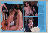 Video-X 1983 Hypatia Lee 18p, Bridgette Monet, Lee Carrol, Ginger Lynn 100pg Adult Film Magazine M26080