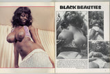 Black & Busty 1979 Blaxploitation Big Boobs Porn Magazine 48pg Ebony Black Women Jennifer Jordan Publications M26088