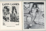 Latin Lasses 1989 All Solo Latina Brunette Girls 44pg Funky Spanish Women Magazine M26090