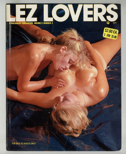 Lez Lovers 1990 Lesbian Girls At Play 44pg All Girl Sex Fest Parliament Magazine M26091