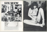 Leg Show 1984 Tall Leggy Solo Women Stockings Heels 44pg American Art Enterprises Magazine M26096